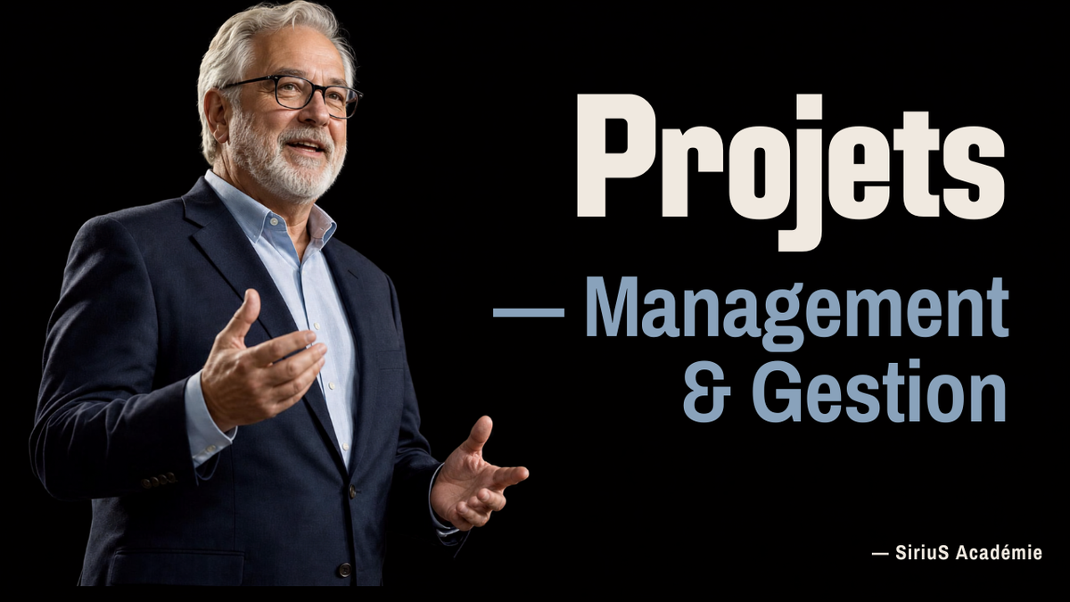 ✓ SiriuS Académie — Management & Gestion de Projets